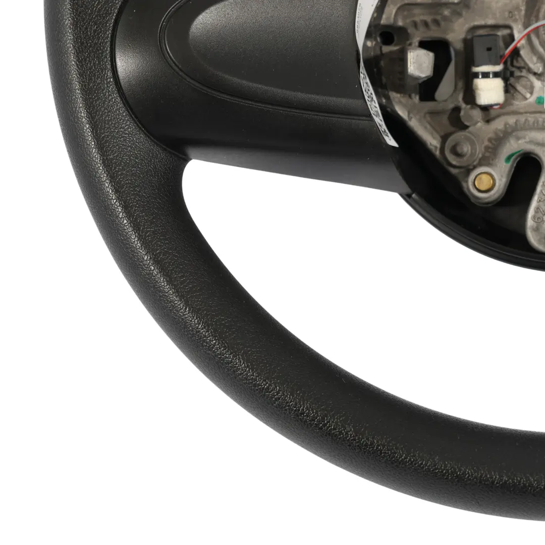 Mini Cooper One F54 F55 F56 F57 F60 Volante A 2 Razze In Pelle Nera - SKU 6853079 - Numero di parte 6853079