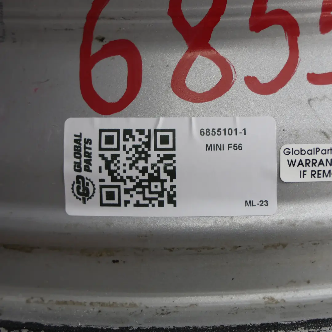 Mini Cooper One F55 F56 F57 Wheel Alloy Rim 15" 5,5J ET:46 Heli Spoke 492 - SKU 6855101-1 - Part number 6855101