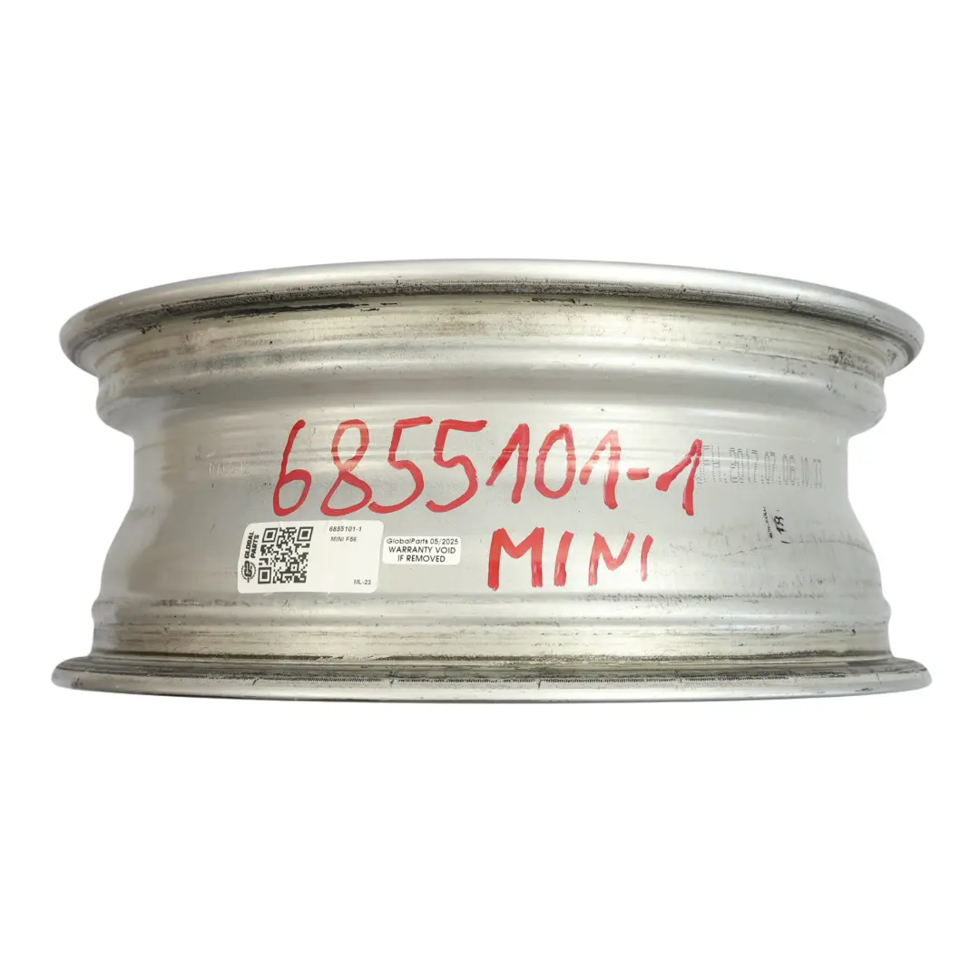 Mini Cooper One F55 F56 F57 Jantes Alu Alliage 15" 5,5J ET:46 Heli Spoke 492 - SKU 6855101-1 - Numéro de pièce 6855101