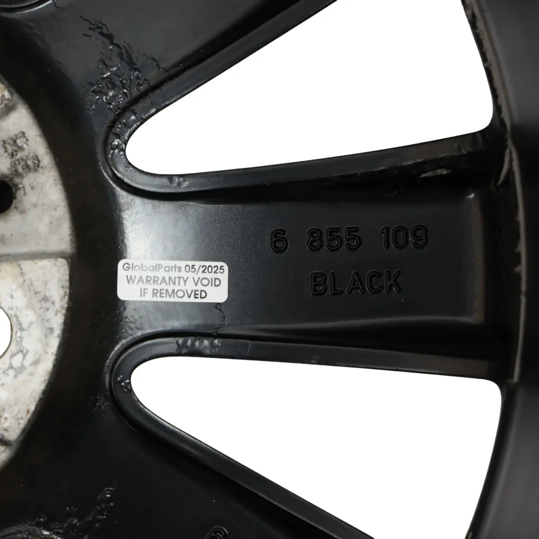 Mini Cooper F55 F56 llanta aleación negro 17 "ET: 54 7J Cosmos Spoke 499 - SKU 6855109-1 - Número de pieza 6855109