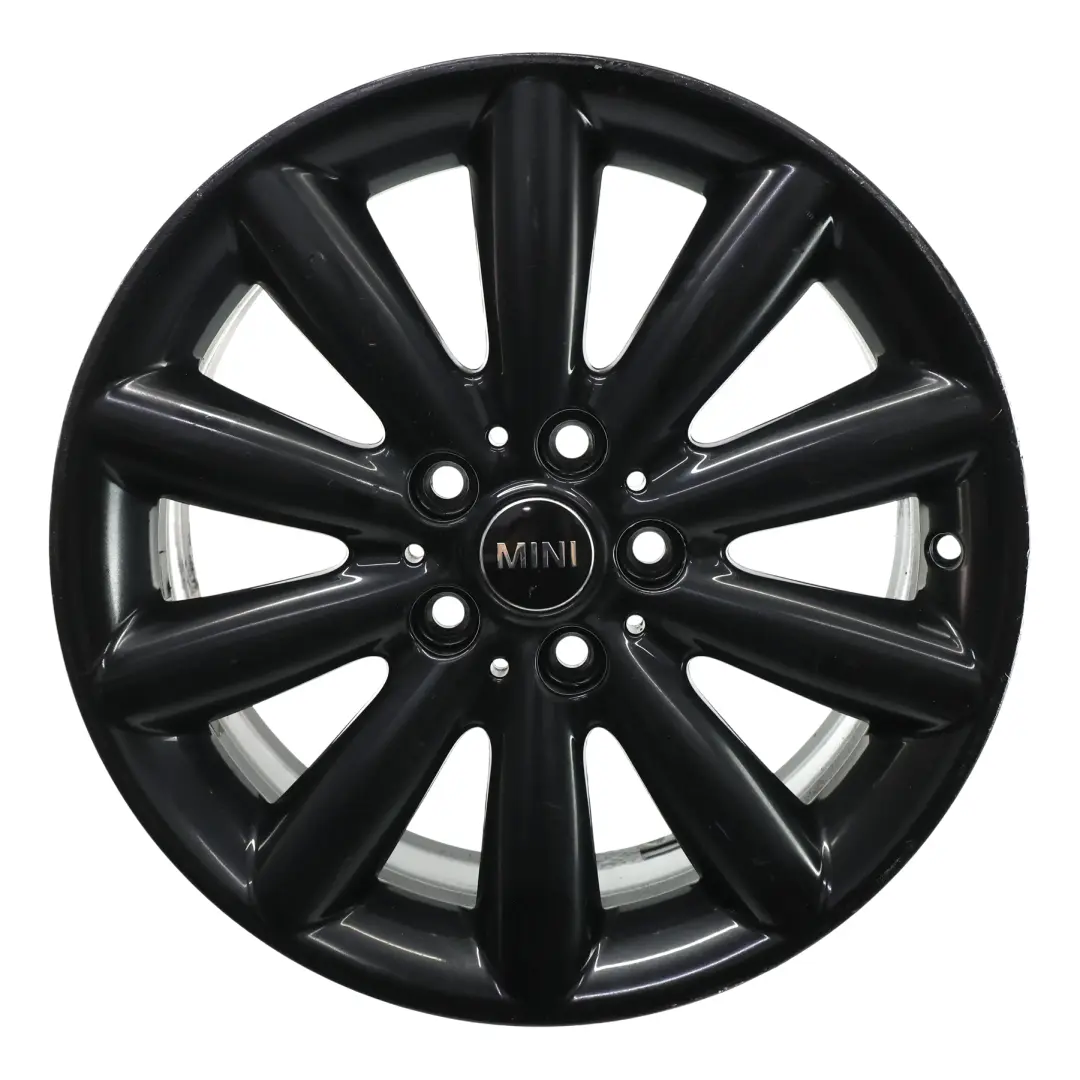 llanta aleación negro 17 "ET: 54 7J Cosmos Spoke 499 para Mini Cooper F55 F56 con número de pieza 6855109 Mini Cooper F55 F56 llanta aleación negro 17 "ET: 54 7J Cosmos Spoke 499 - SKU 6855109-2 - Número de pieza 6855109