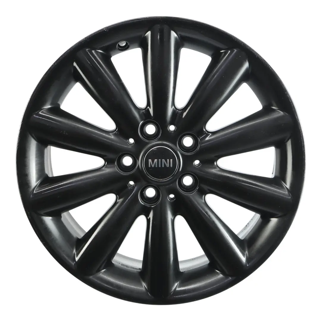 Mini Cooper F55 F56 Schwarz Alufelge 17" ET:54 7J Cosmos Speiche 499 - SKU 6855109-2 - Teilenummer 6855109