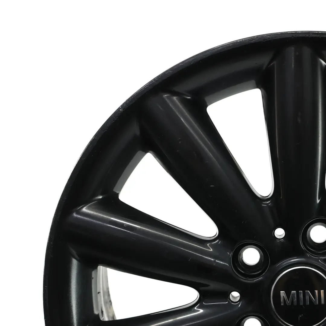 Alloy Rim 17" ET:54 7J Cosmos Spoke 499 to Mini Cooper F55 F56 Black Wheel with Part number 6855109 Mini Cooper F55 F56 Black Wheel Alloy Rim 17" ET:54 7J Cosmos Spoke 499 - SKU 6855109-2 - Part number 6855109