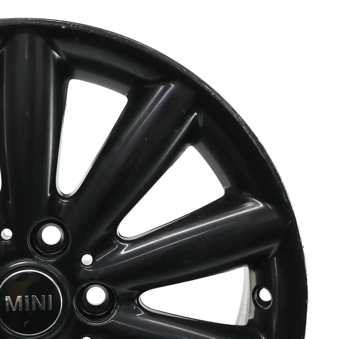 Mini Cooper F55 F56 Schwarz Alufelge 17" ET:54 7J Cosmos Speiche 499 - SKU 6855109-2 - Teilenummer 6855109