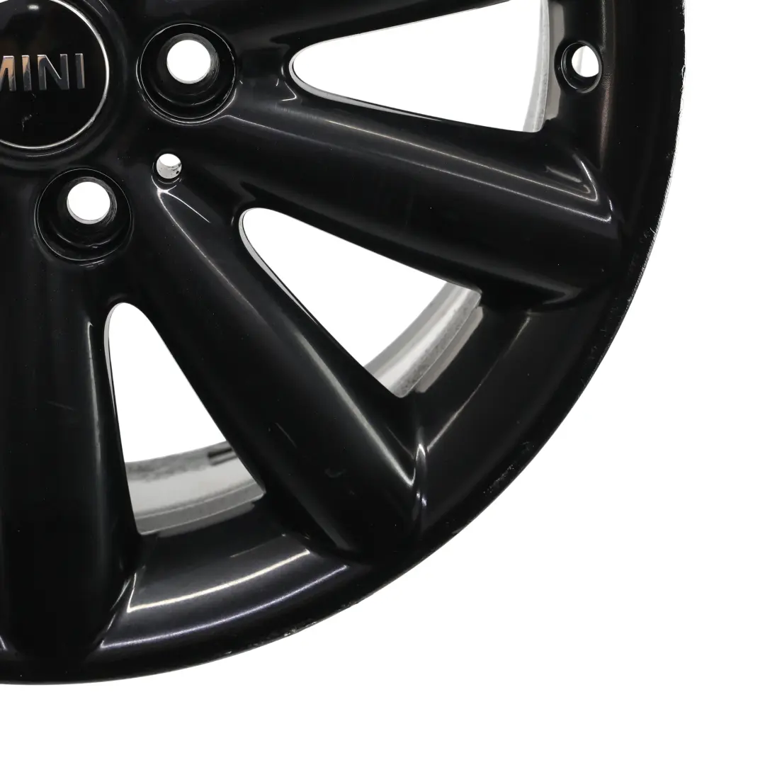 Mini Cooper F55 F56 Schwarz Alufelge 17" ET:54 7J Cosmos Speiche 499 - SKU 6855109-2 - Teilenummer 6855109