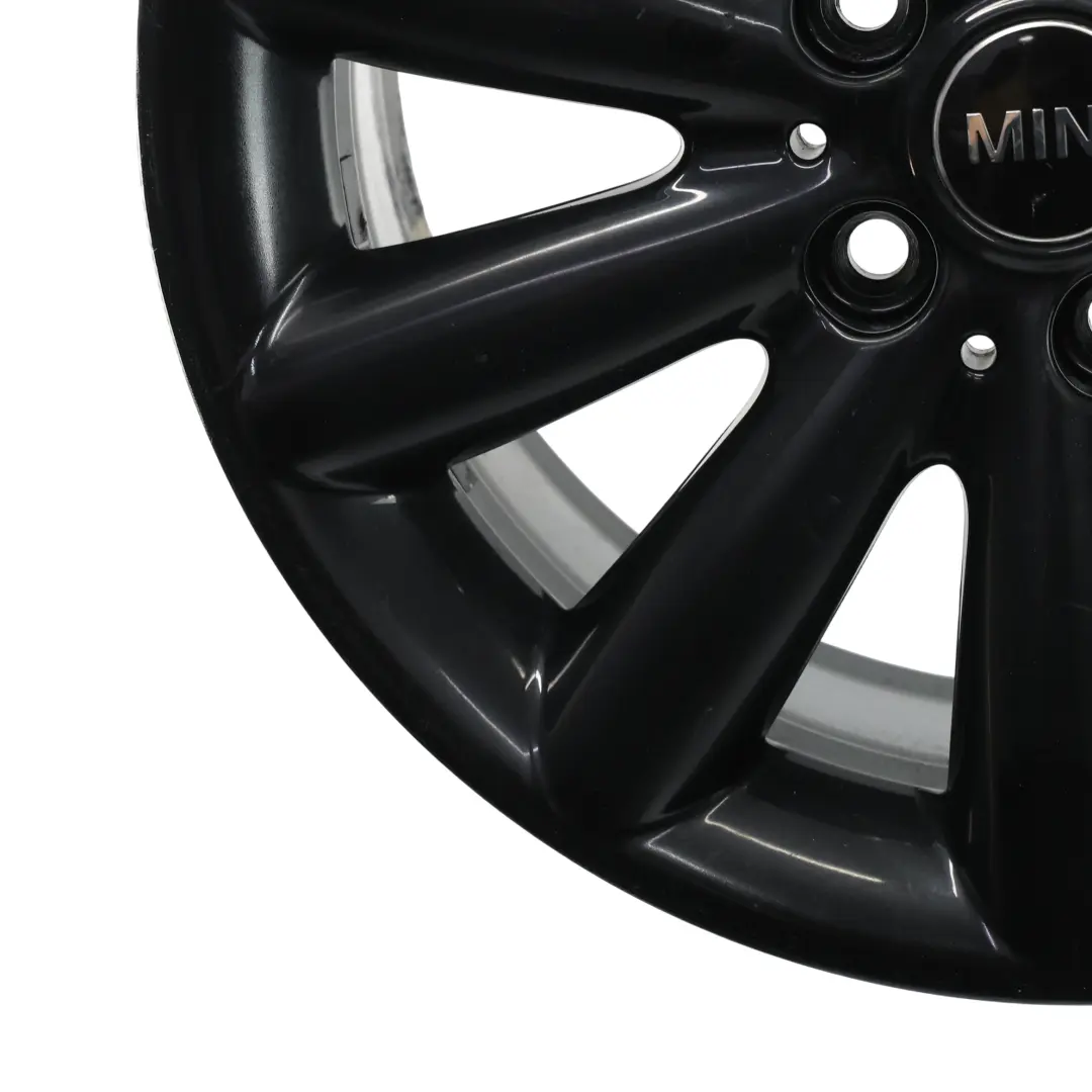Mini Cooper F55 F56 Black Wheel Alloy Rim 17" ET:54 7J Cosmos Spoke 499 - SKU 6855109-2 - Part number 6855109