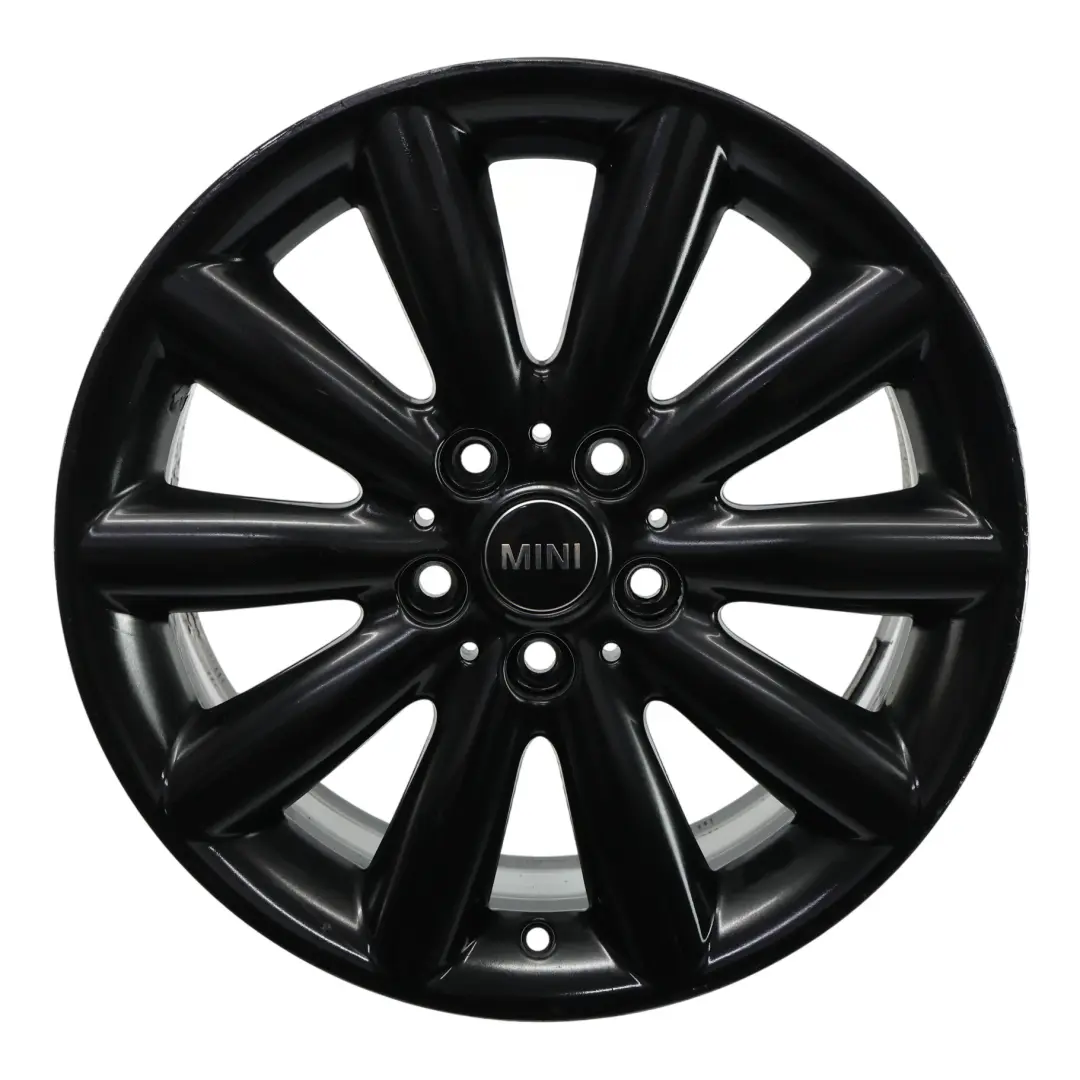 Mini Cooper F55 F56 Black Wheel Alloy Rim 17" ET:54 7J Cosmos Spoke 499 - SKU 6855109-4 - Part number 6855109
