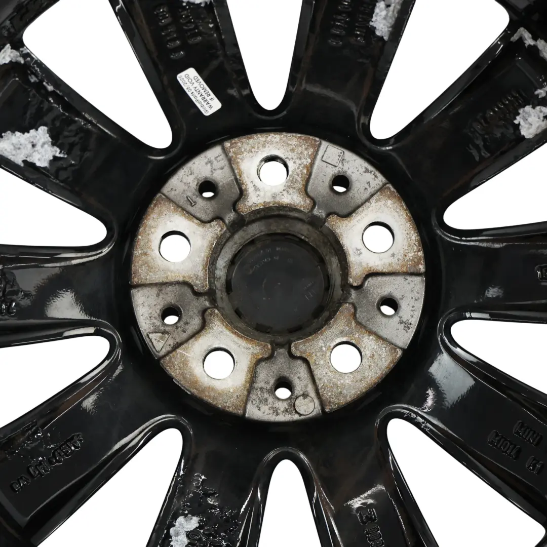Mini Cooper F55 F56 Black Wheel Alloy Rim 17" ET:54 7J Cosmos Spoke 499 - SKU 6855109-4 - Part number 6855109
