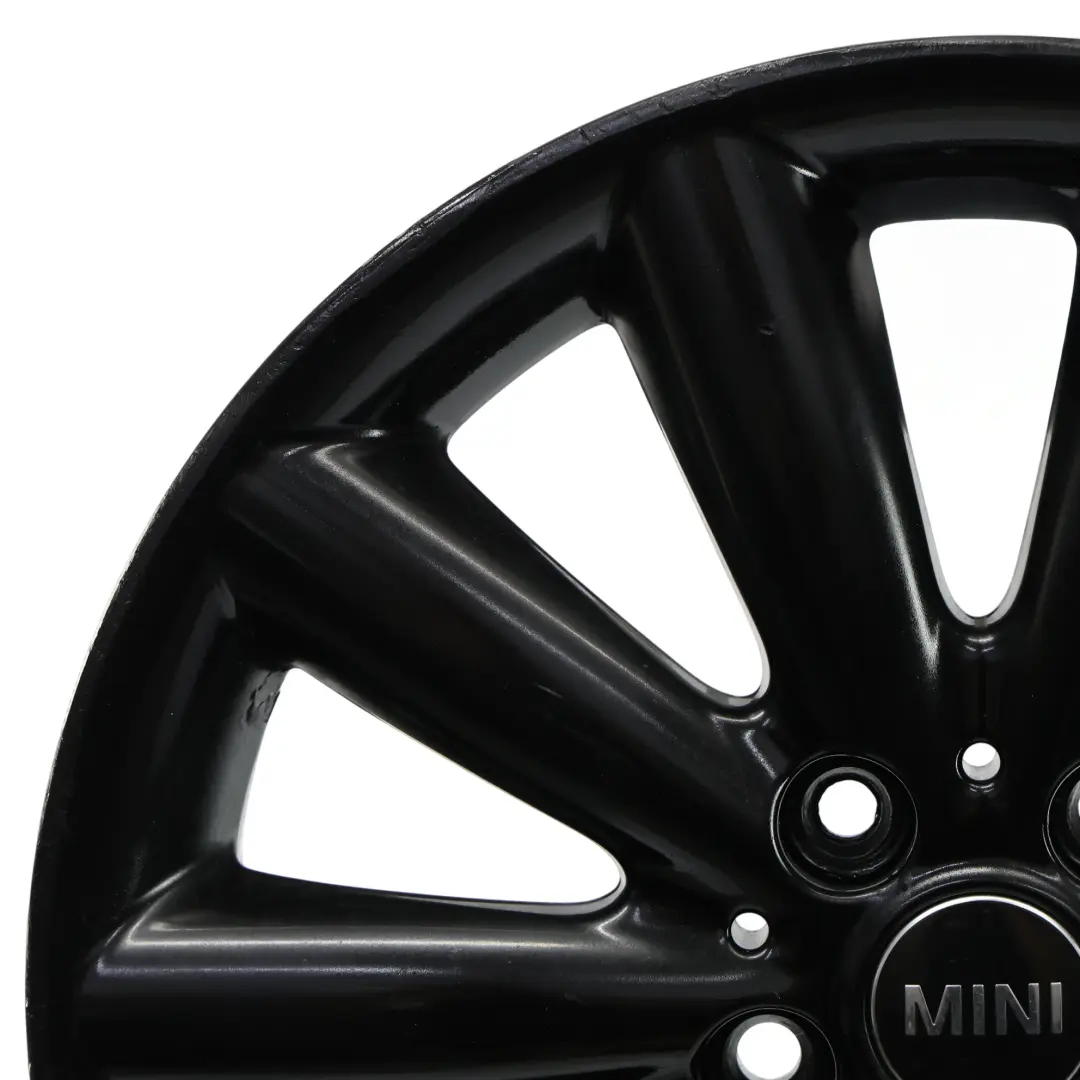 Mini Cooper F55 F56 Black Wheel Alloy Rim 17" ET:54 7J Cosmos Spoke 499 - SKU 6855109-4 - Part number 6855109