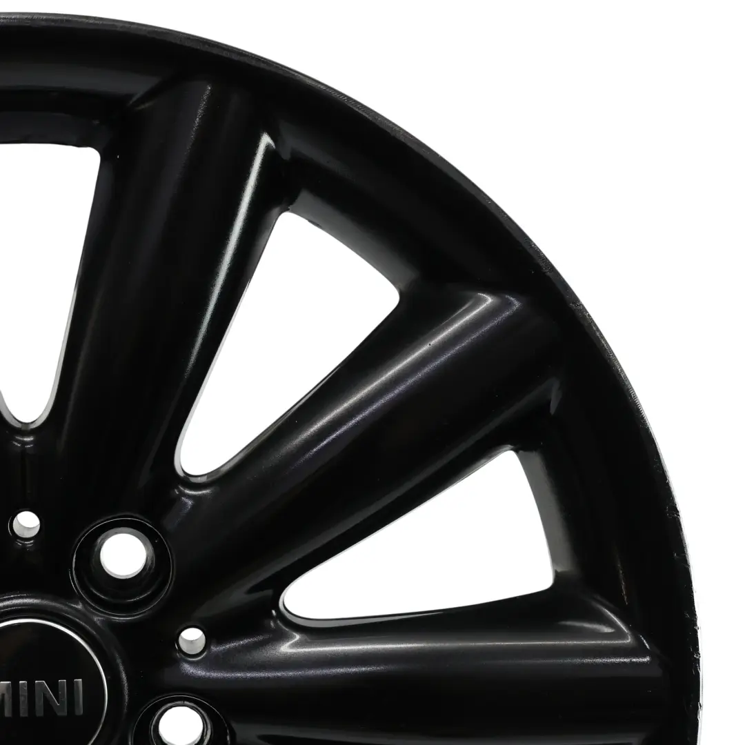 Mini Cooper F55 F56 Black Wheel Alloy Rim 17" ET:54 7J Cosmos Spoke 499 - SKU 6855109-4 - Part number 6855109
