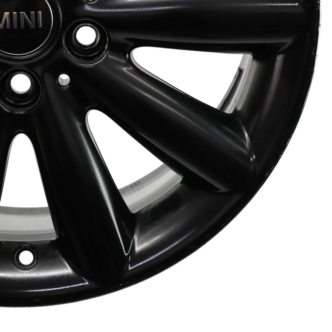 Mini Cooper F55 F56 Black Wheel Alloy Rim 17" ET:54 7J Cosmos Spoke 499 - SKU 6855109-4 - Part number 6855109