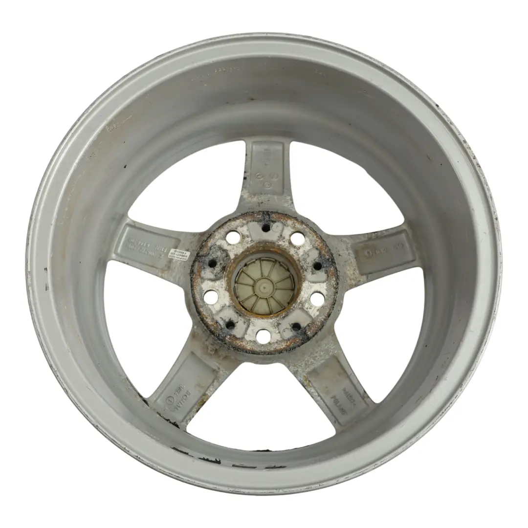 BMW F20 F21 F22 F23 Silver Wheel Alloy Rim 16" 7J ET:40 Star Spoke 654 - SKU 6866302-2 - Part number 6866302