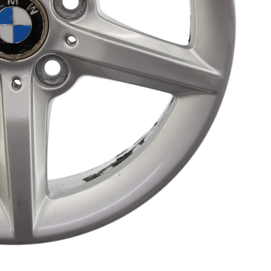 BMW F20 F21 F22 F23 Llanta Aleacion Plateada 16" 7J ET:40 Star Spoke 654 - SKU 6866302-2 - Número de pieza 6866302