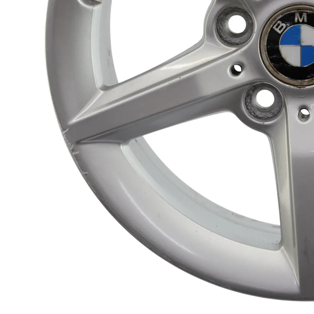 BMW F20 F21 F22 F23 Llanta Aleacion Plateada 16" 7J ET:40 Star Spoke 654 - SKU 6866302-2 - Número de pieza 6866302