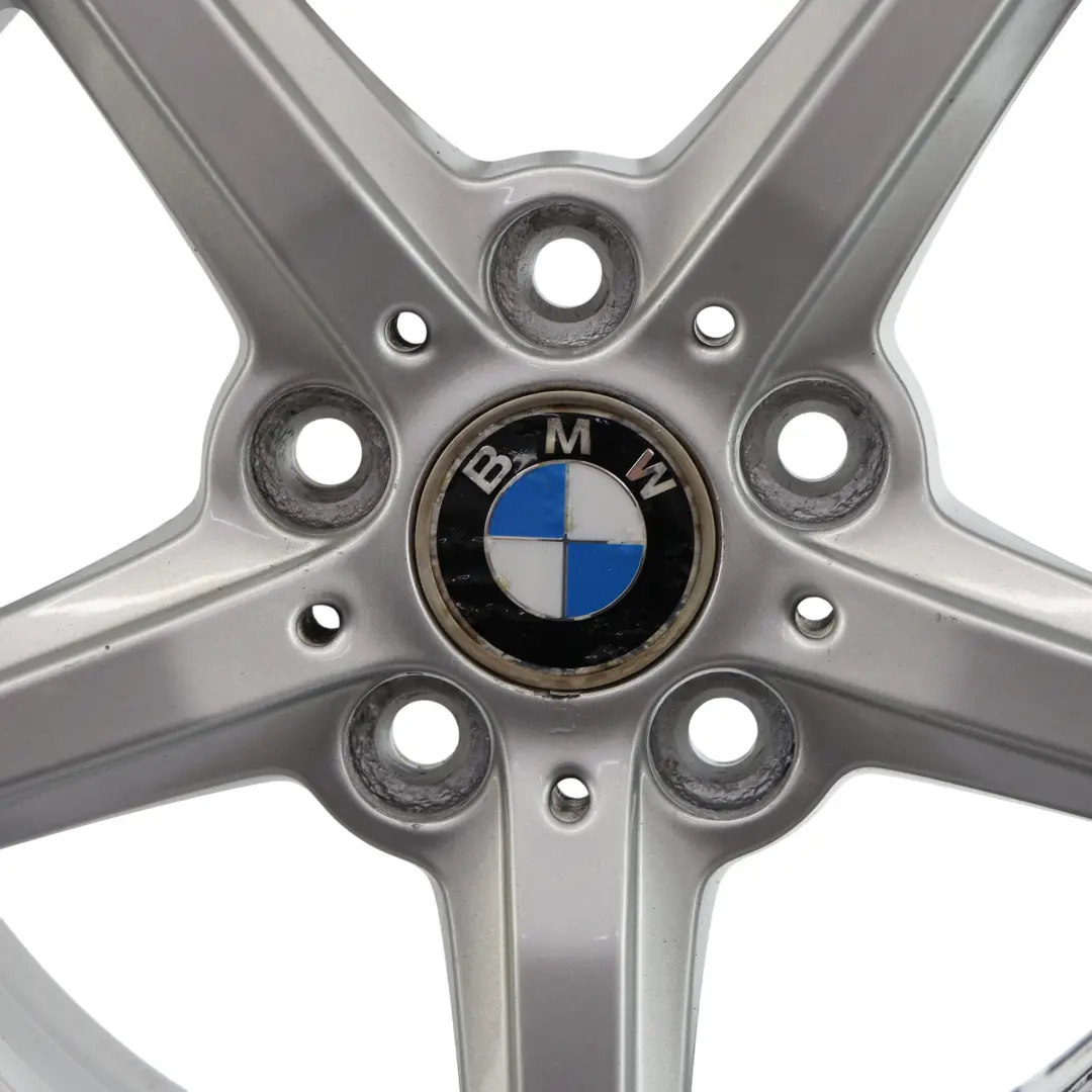 BMW F20 F21 F22 F23 Llanta Aleacion Plateada 16" 7J ET:40 Star Spoke 654 - SKU 6866302-2 - Número de pieza 6866302