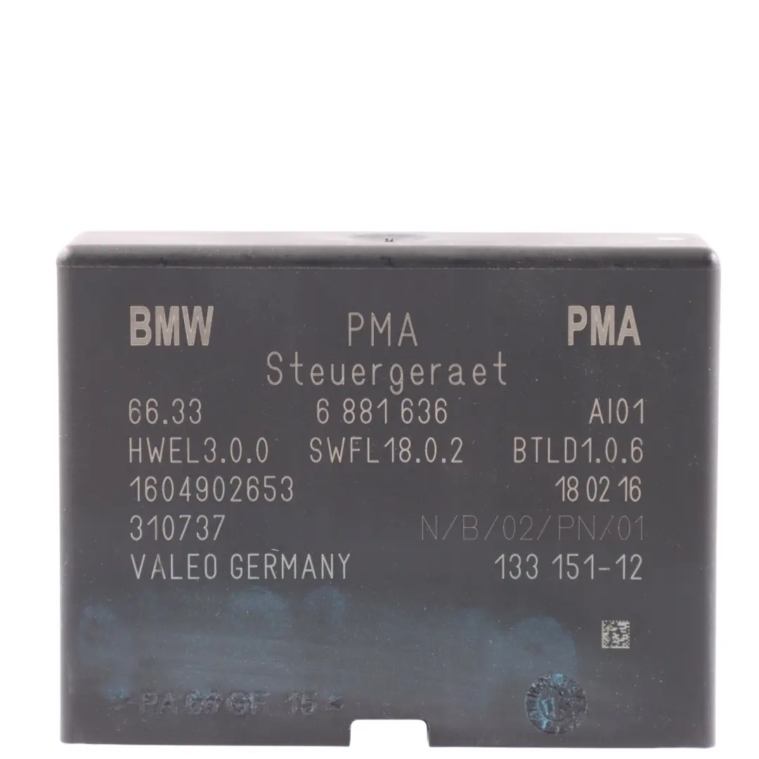 Mini Cooper One F54 F55 F56 F57 Parkassistent Steuergerät Modul - SKU 6881636 - Teilenummer 6881636