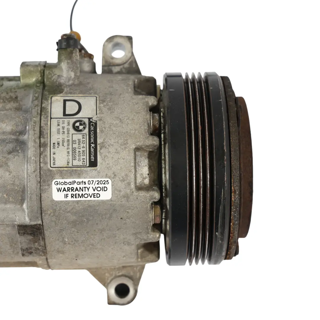 Compressor BMW E46 X3 E83 Diesel M47N2 Air Conditioning Compressor A/C 6905643 to with Part number 9145353 Compressor BMW E46 X3 E83 Diesel M47N2 Air Conditioning Compressor A/C 6905643 - SKU 6905643-1 - Part number 9145353
