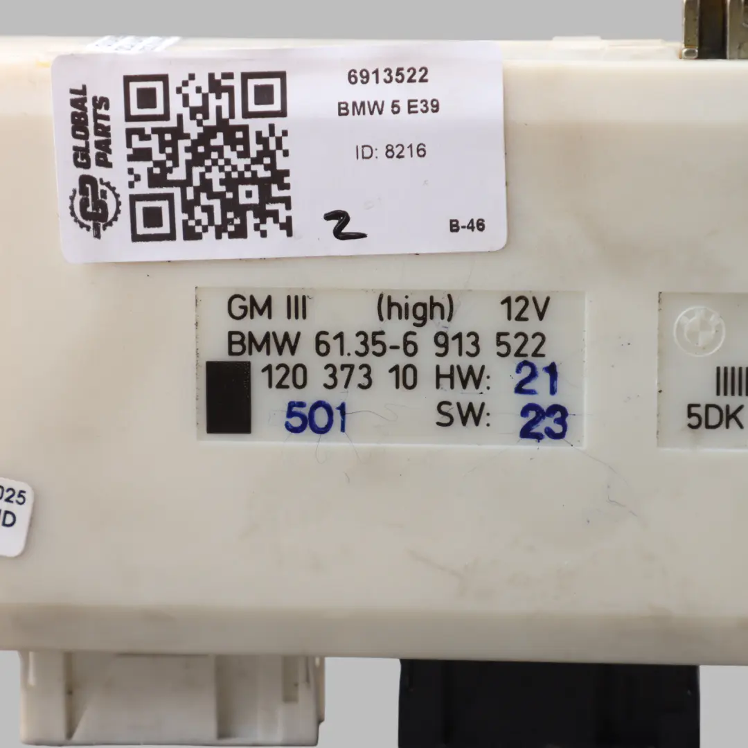 BMW E39 Body Control Unit Convenience Comfort Module GM III High - SKU 6913522 - Part number 6913522