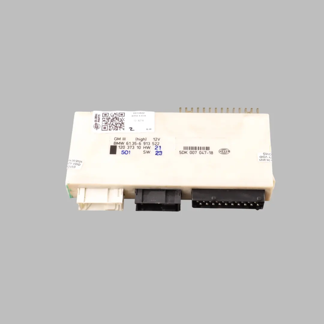Body Control Unit Convenience Comfort Module GM III High to BMW E39 with Part number 6913522 BMW E39 Body Control Unit Convenience Comfort Module GM III High - SKU 6913522 - Part number 6913522