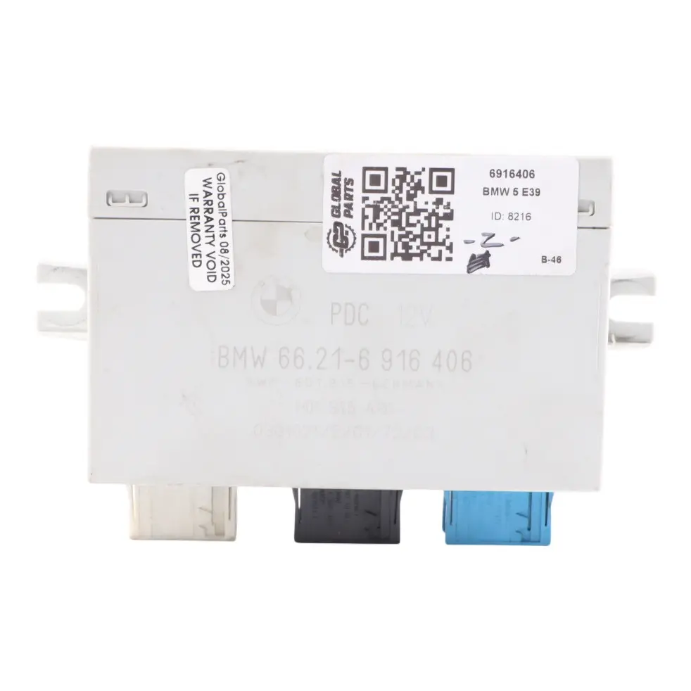 PDC Parking Module Assistance Distance Control Unit to BMW E39 with Part number 6916406 BMW E39 PDC Parking Module Assistance Distance Control Unit - SKU 6916406 - Part number 6916406