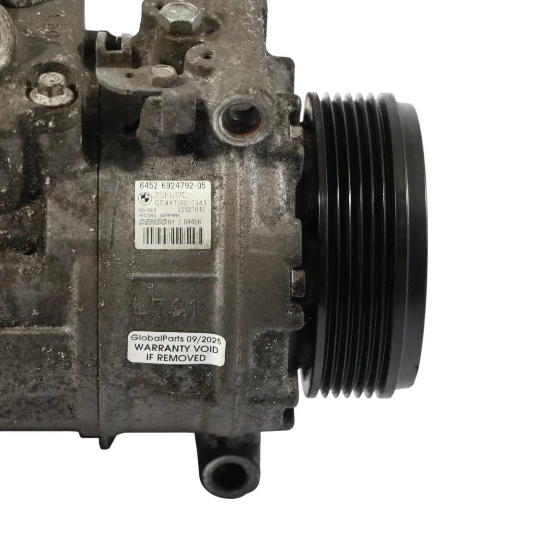M57N2 Diesel Air Conditioning A/C Compressor to BMW E90 E91 E92 E93 LCI with Part number 6924792 BMW E90 E91 E92 E93 LCI M57N2 Diesel Air Conditioning A/C Compressor - SKU 6924792-1 - Part number 6924792