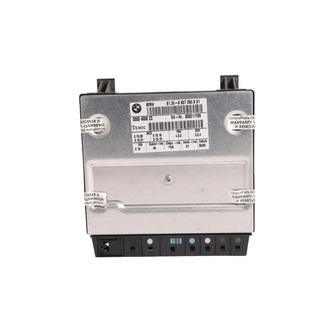 BMW E60 Moduł Sterownik Fotela Lewy Prawy Temic - SKU 6927260 - Numer Części 6927260