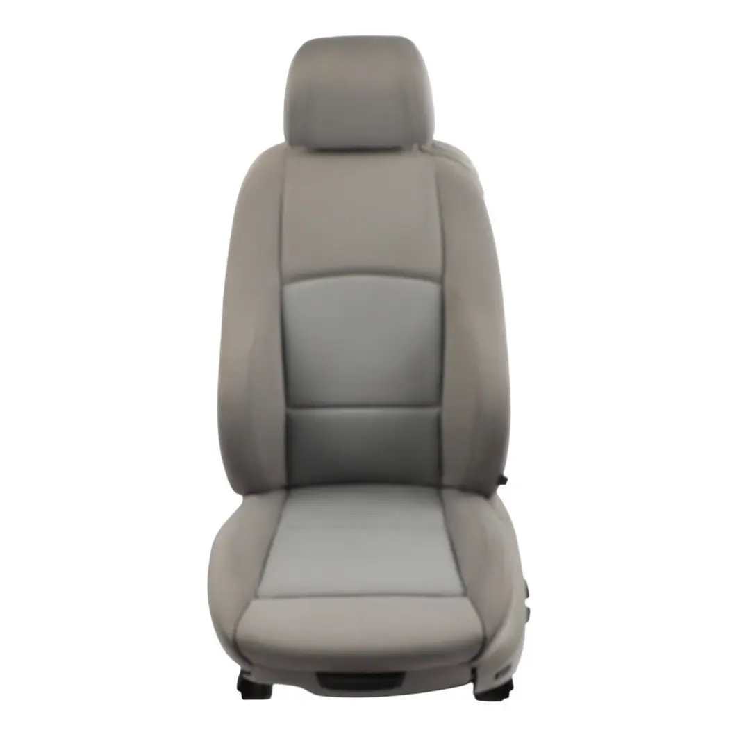 BMW E92 Coupe M Sport Front Seat Memory Cloth Fabric Fluid Grey Left N/S