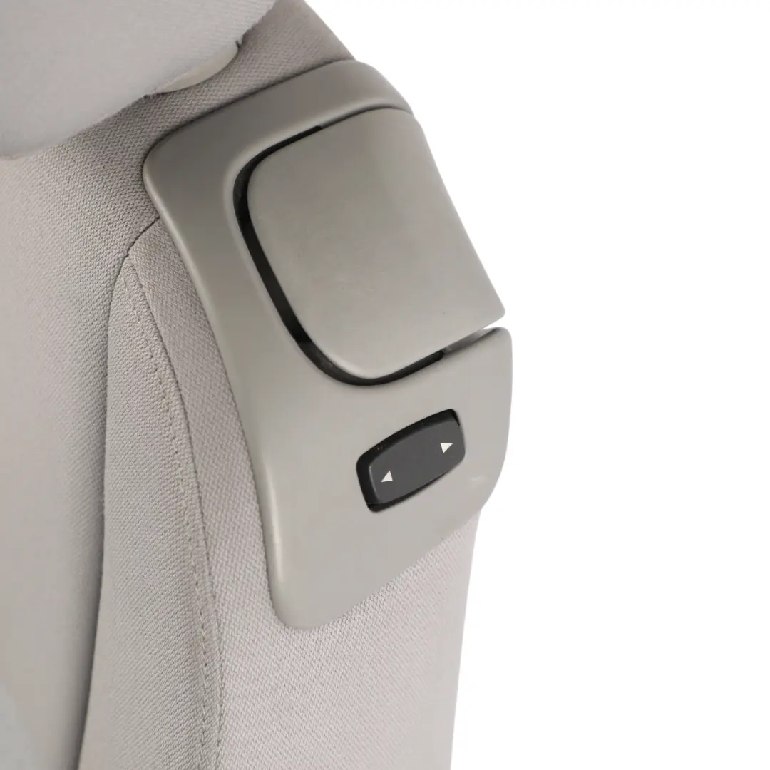 Front Seat Memory Cloth Fabric Fluid Grey Left N/S to BMW E92 Coupe M Sport with Part number 6979155 BMW E92 Coupe M Sport Front Seat Memory Cloth Fabric Fluid Grey Left N/S - SKU 6979155 - Part number 6979155