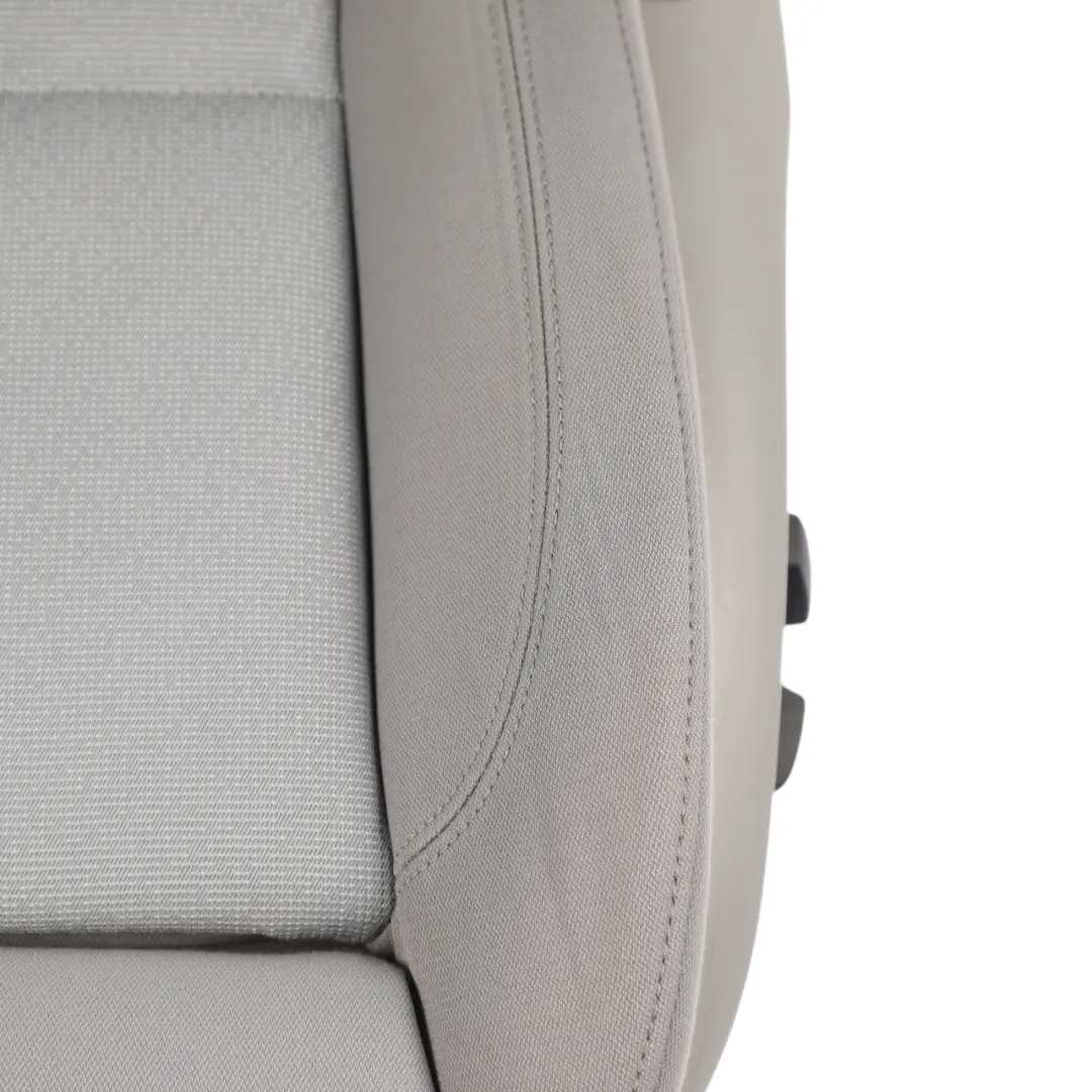 Front Seat Memory Cloth Fabric Fluid Grey Left N/S to BMW E92 Coupe M Sport with Part number 6979155 BMW E92 Coupe M Sport Front Seat Memory Cloth Fabric Fluid Grey Left N/S - SKU 6979155 - Part number 6979155