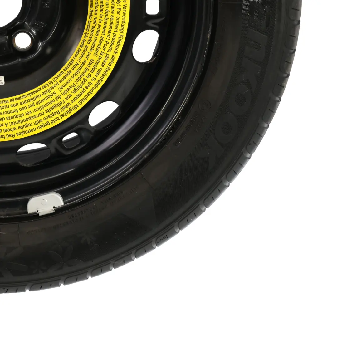 Ersatz Rad Stahl Reifen Hankook R15 8J 185/60 ET:38 für Volkswagen Polo 6R mit Teilenummer 6C0601027 Volkswagen Polo 6R Ersatz Rad Stahl Reifen Hankook R15 8J 185/60 ET:38 - SKU 6C0601027-2 - Teilenummer 6C0601027