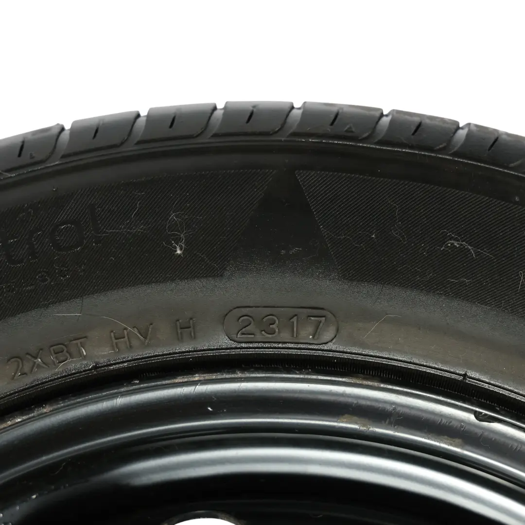 Roue Secours Acier Pneu Hankook R15 8J 185/60 ET:38 pour Volkswagen Polo 6R à propos du numéro de pièce 6C0601027 Volkswagen Polo 6R Roue Secours Acier Pneu Hankook R15 8J 185/60 ET:38 - SKU 6C0601027-2 - Numéro de pièce 6C0601027