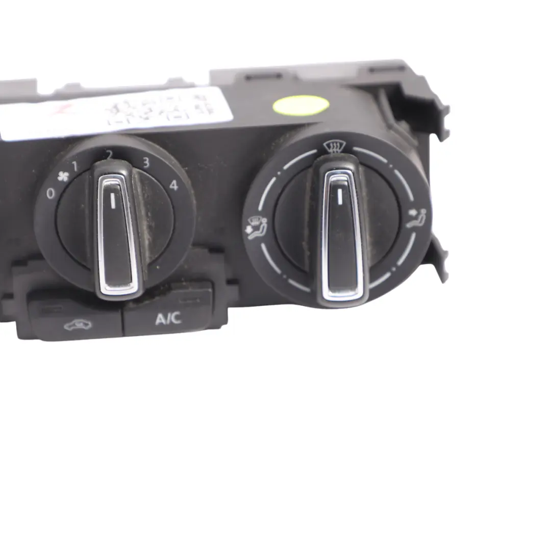 Mk5 6R Climate Control Panel A/C Fan Blower Switch to Volkswagen Polo with Part number 6C0820045G Volkswagen Polo Mk5 6R Climate Control Panel A/C Fan Blower Switch - SKU 6C0820045G - Part number 6C0820045G