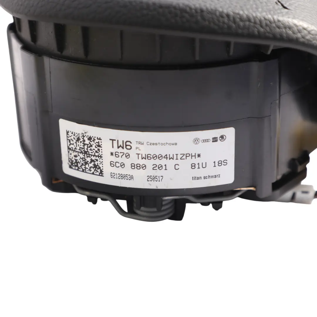 Volkswagen Polo Mk5 6R Steering Wheel Air Module Driver Side - SKU 6C0880201E - Part number 6C0880201E