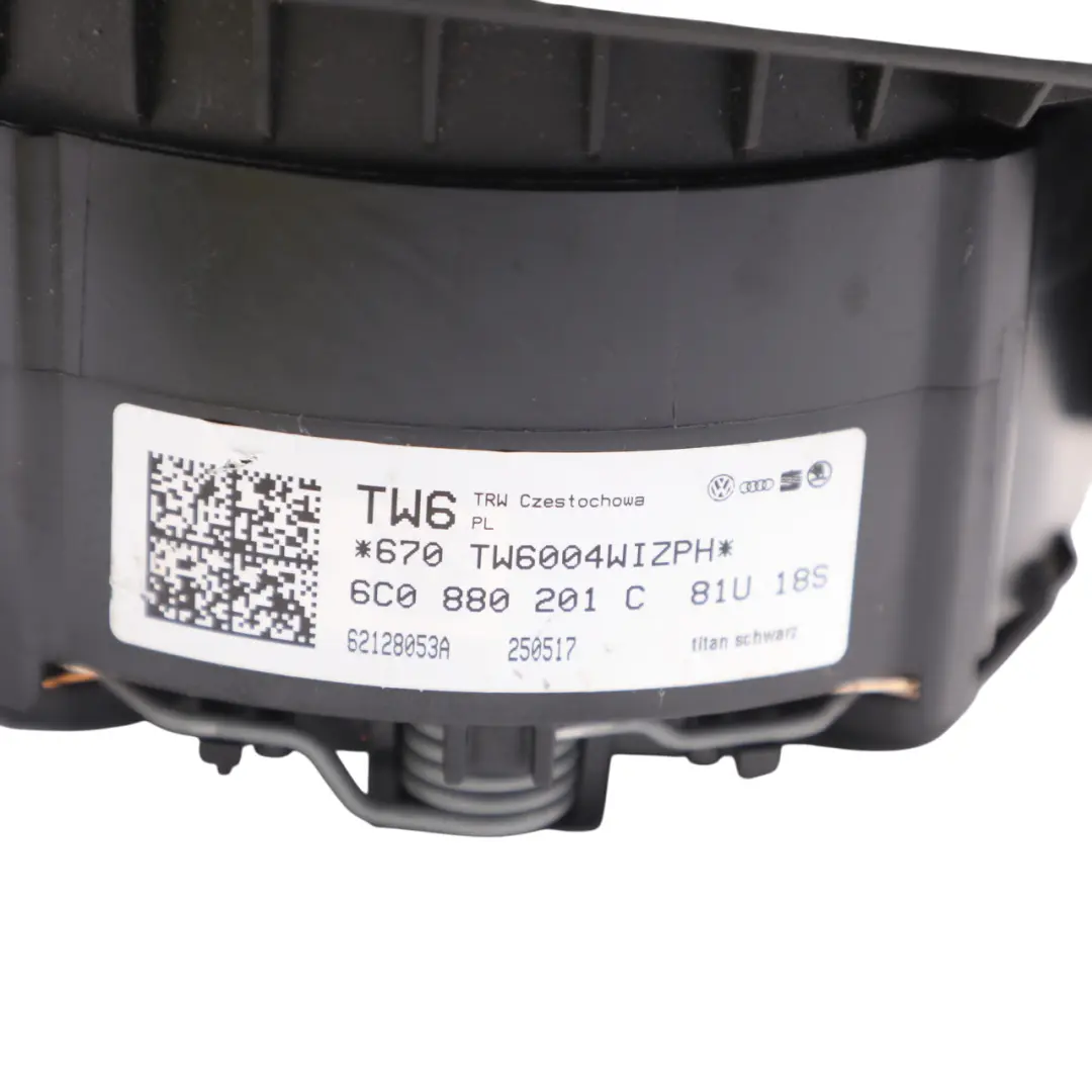 Mk5 6R Steering Wheel Air Module Driver Side to Volkswagen Polo with Part number 6C0880201E Volkswagen Polo Mk5 6R Steering Wheel Air Module Driver Side - SKU 6C0880201E - Part number 6C0880201E