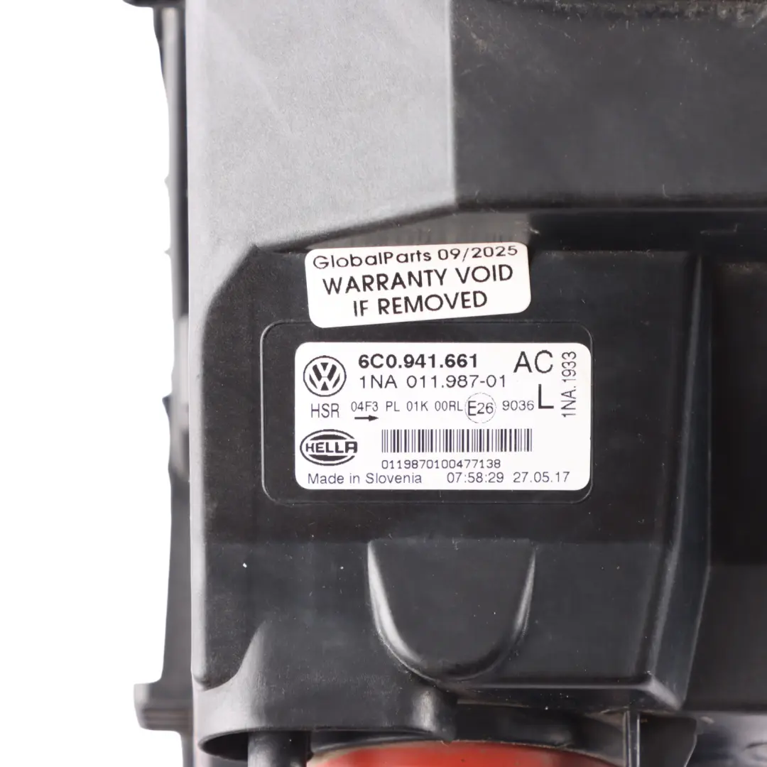 Nebelscheinwerfer Stoßstange Licht Vorne Links für Volkswagen VW Polo 6R mit Teilenummer 6C0941661 Volkswagen VW Polo 6R Nebelscheinwerfer Stoßstange Licht Vorne Links - SKU 6C0941661 - Teilenummer 6C0941661