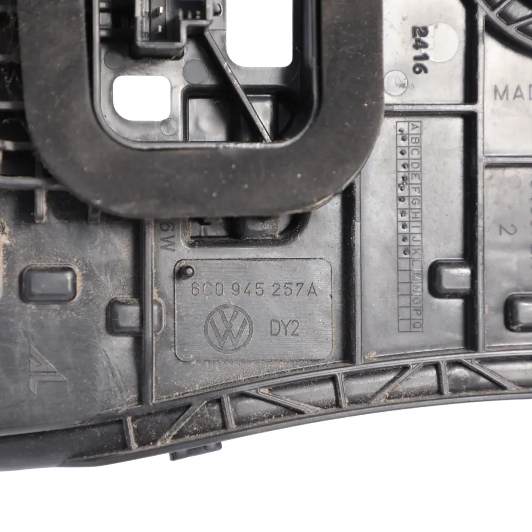 Volkswagen Polo 6C Rear Light Lamp Bulb Socket Holder Left N/S - SKU 6C0945257A - Part number 6C0945257A