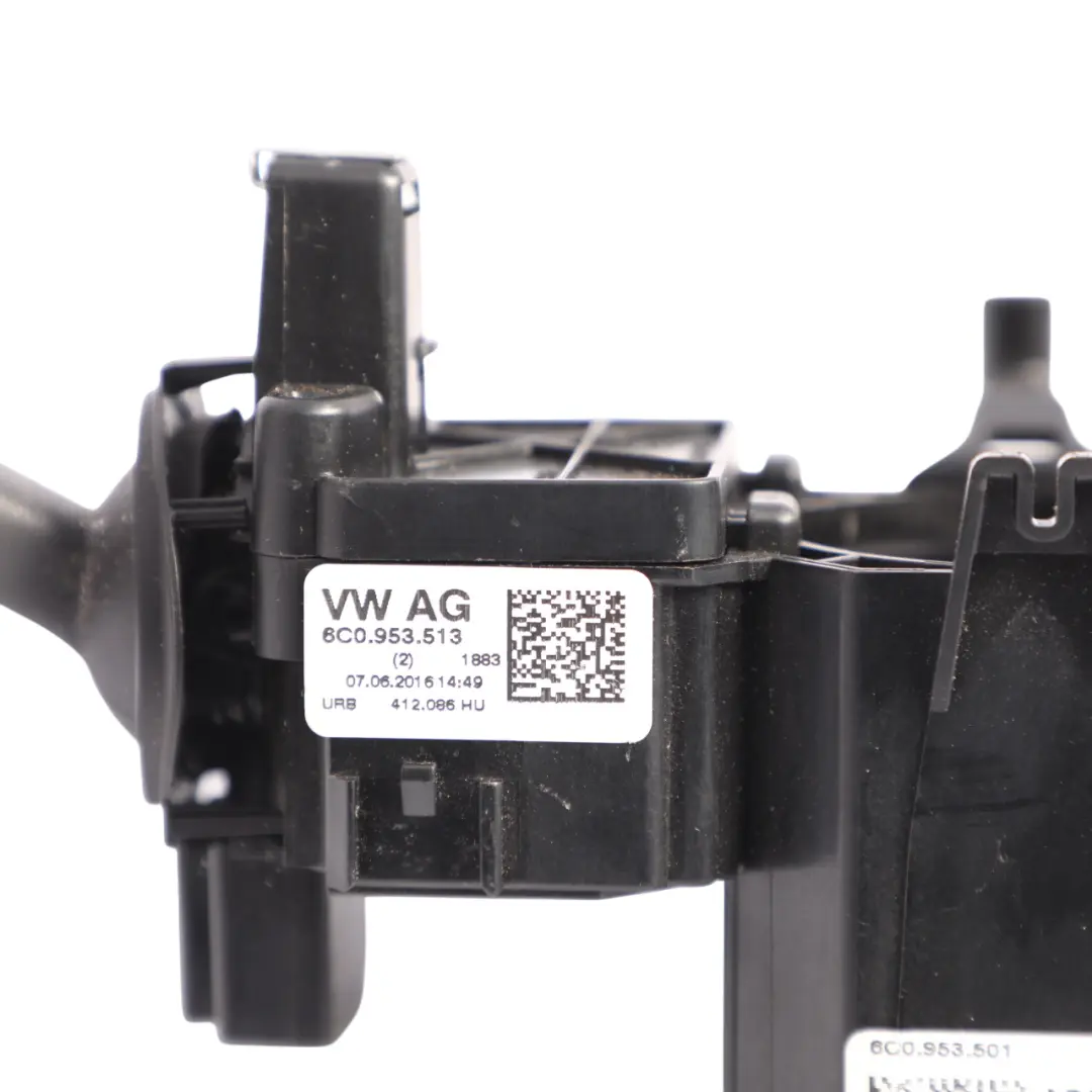 Steering Column Indicator Wiper Switch Stalk Squib to Volkswagen Polo 6C with Part number 6C0953513 Volkswagen Polo 6C Steering Column Indicator Wiper Switch Stalk Squib - SKU 6C0953513 - Part number 6C0953513