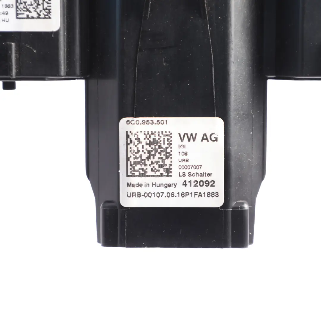 Steering Column Indicator Wiper Switch Stalk Squib to Volkswagen Polo 6C with Part number 6C0953513 Volkswagen Polo 6C Steering Column Indicator Wiper Switch Stalk Squib - SKU 6C0953513 - Part number 6C0953513