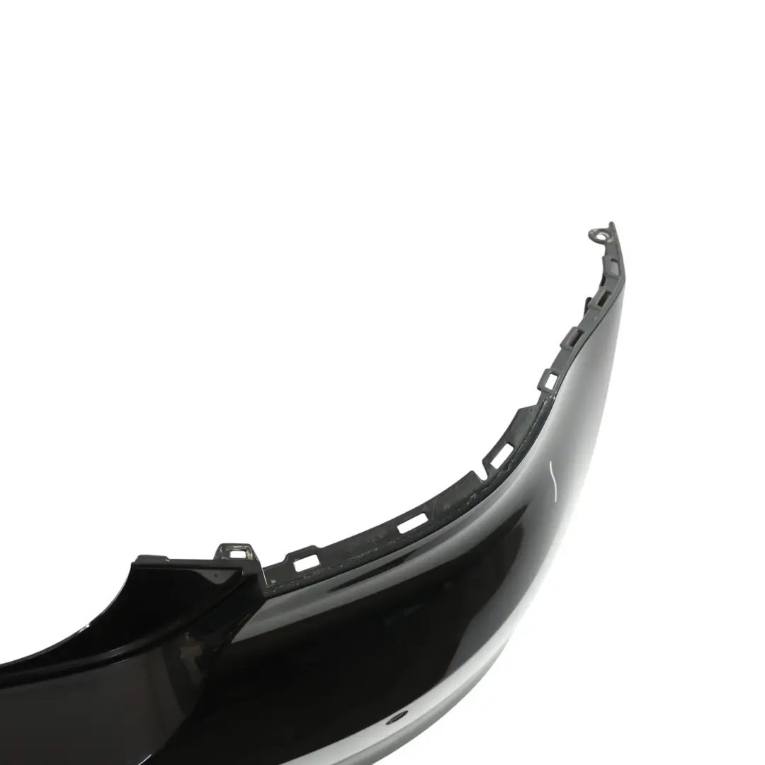 Volkswagen VW Polo 6R Bumper Rear Trim Panel Deep Black Pearl Effect - C9X - SKU 6C6807421A-DBL - Part number 6C6807421A