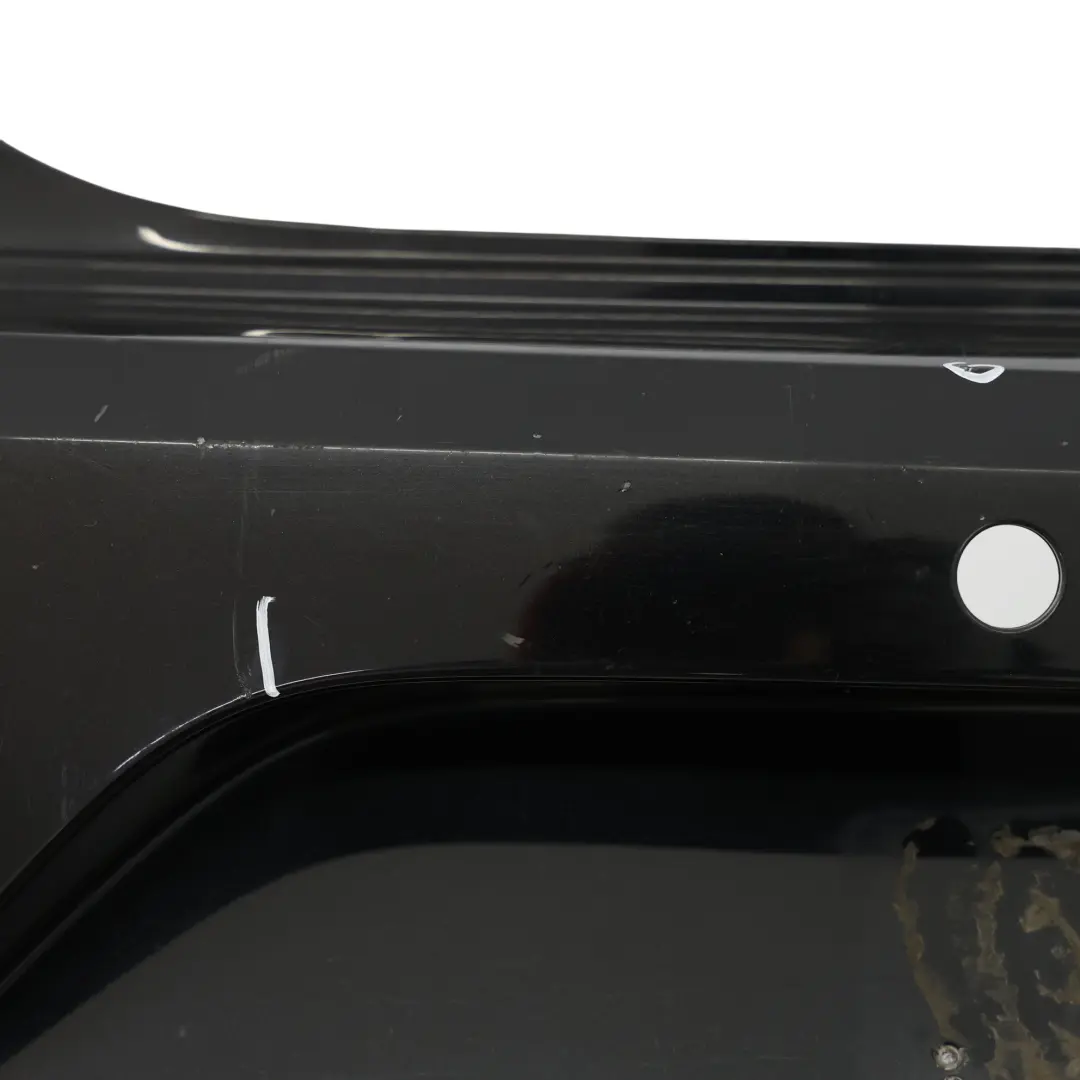 Bumper Rear Trim Panel Deep Black Pearl Effect - C9X to Volkswagen VW Polo 6R with Part number 6C6807421A Volkswagen VW Polo 6R Bumper Rear Trim Panel Deep Black Pearl Effect - C9X - SKU 6C6807421A-DBL - Part number 6C6807421A