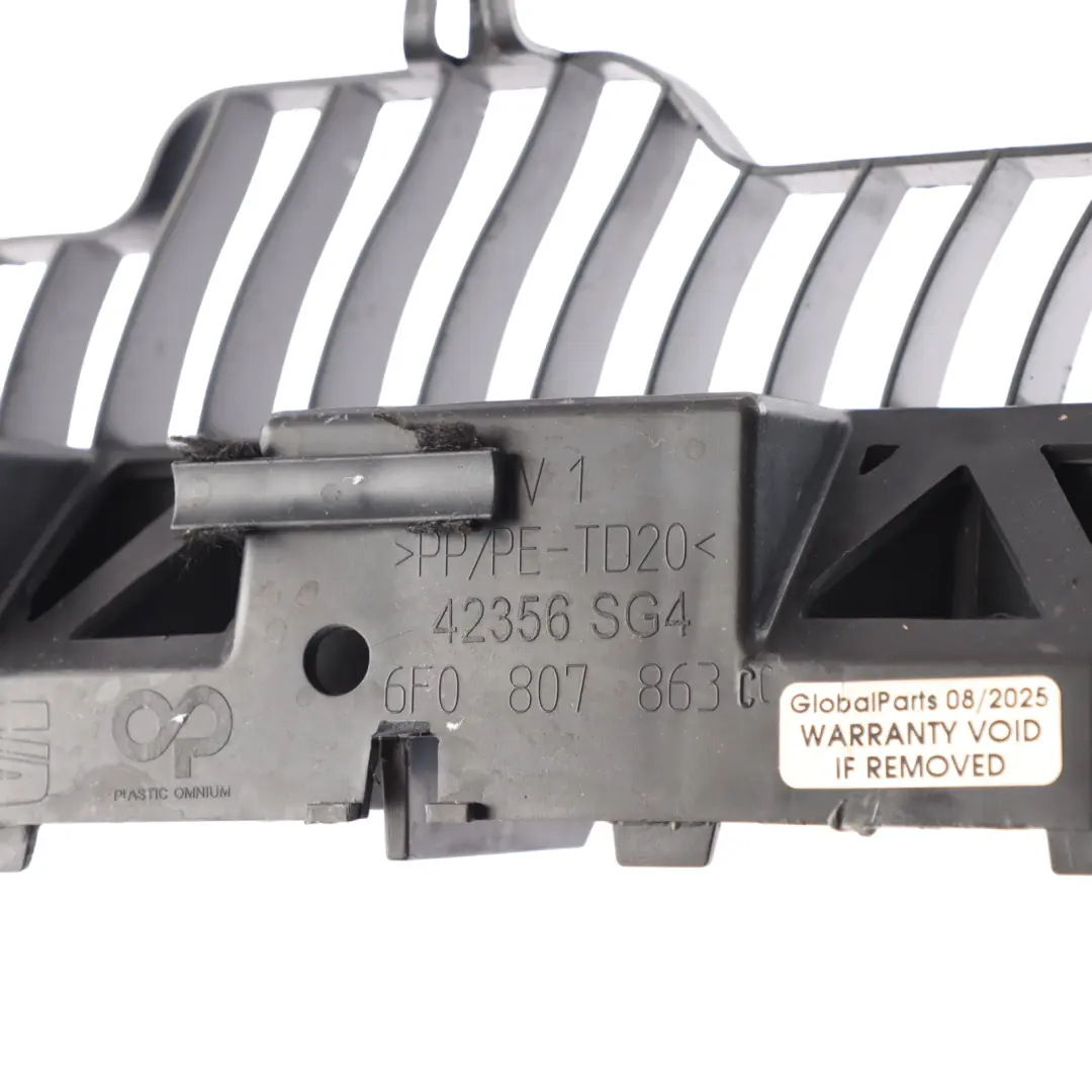 Mk5 KJ1 Soporte Parachoques Trasero Guia Central para Seat Ibiza con número de pieza 6F0807863C Seat Ibiza Mk5 KJ1 Soporte Parachoques Trasero Guia Central - SKU 6F0807863C - Número de pieza 6F0807863C