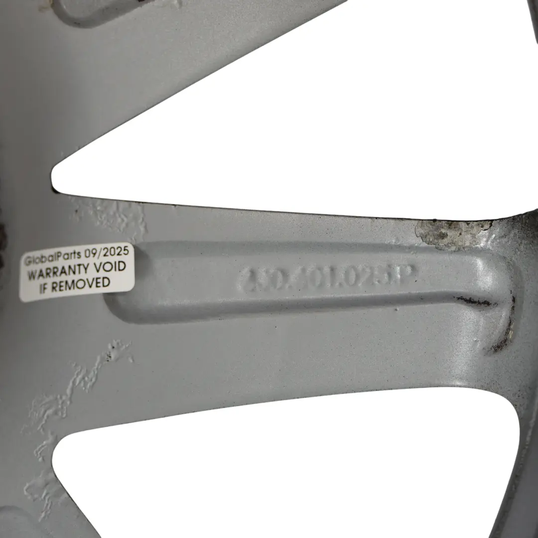 Seat Ibiza Mk4 6J Llanta De Aleación Negra 17" 10 Radios 7J ET:43 - SKU 6J0601025P-5 - Número de pieza 6J0601025P