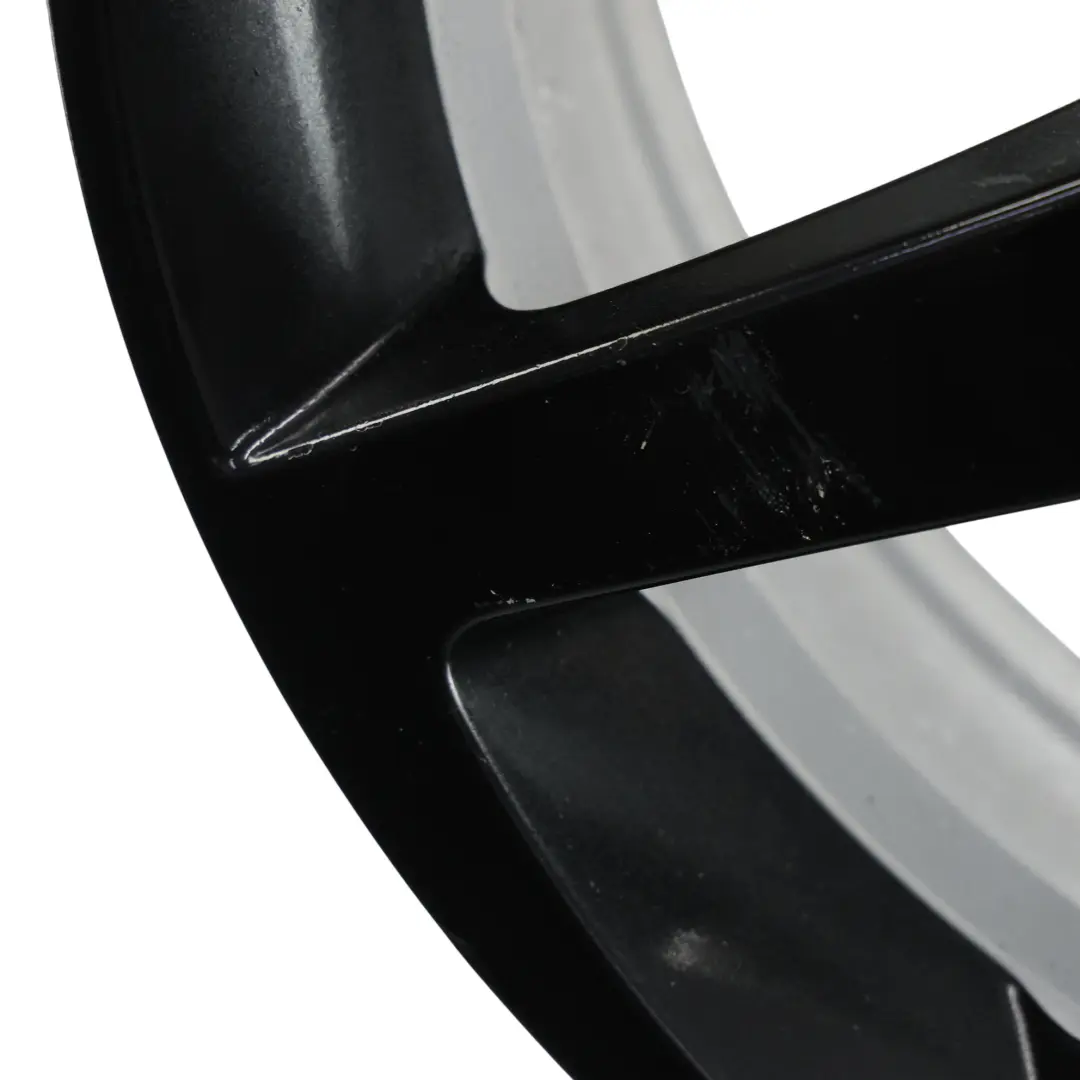Seat Ibiza Mk4 6J Schwarz Leicht Metall Rad 17" 10 Speichen 7J ET:43 - SKU 6J0601025P-5 - Teilenummer 6J0601025P