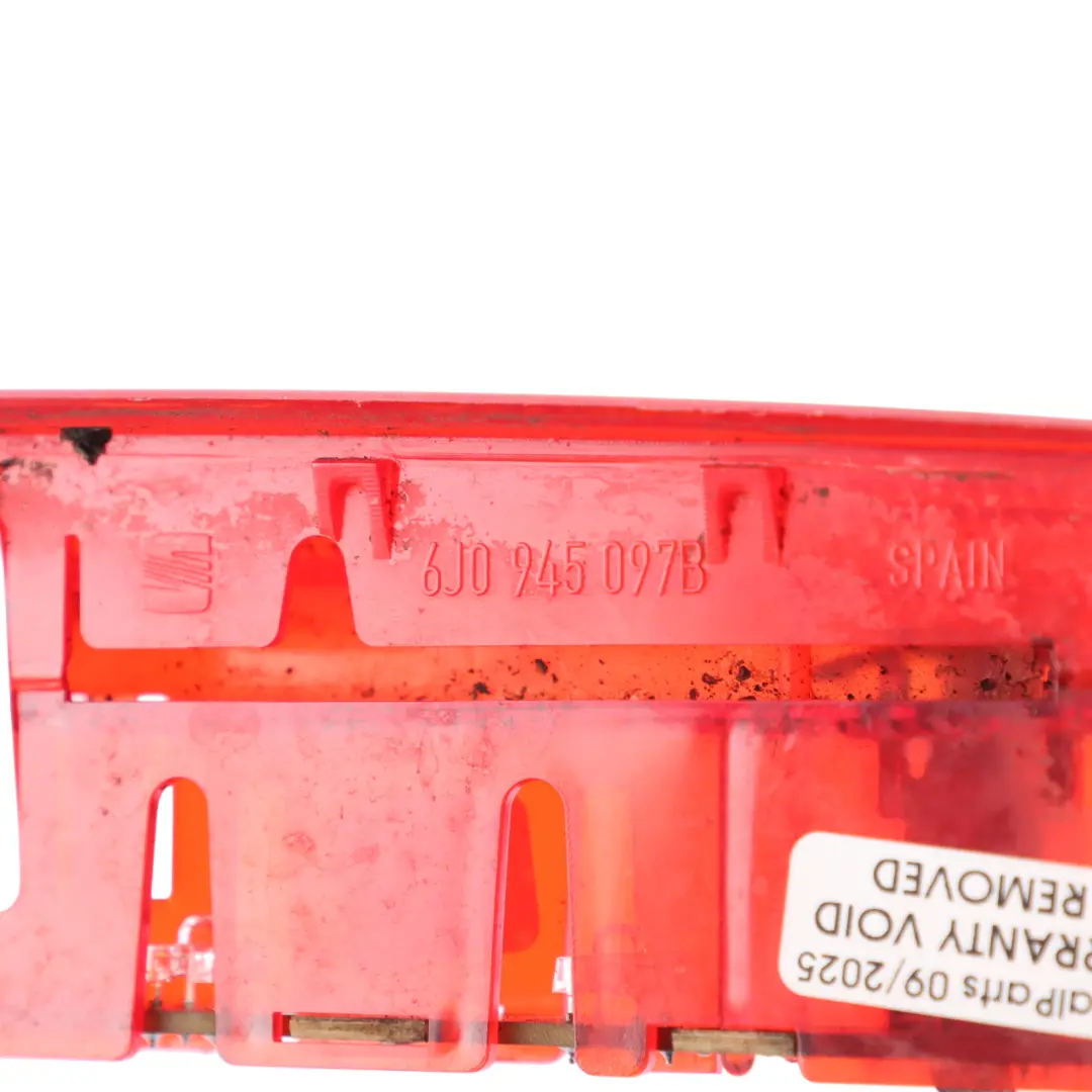 Mk4 6J Tercera Luz De Freno Luz De Freno Trasera para Seat Ibiza con número de pieza 6J0945097B Seat Ibiza Mk4 6J Tercera Luz De Freno Luz De Freno Trasera - SKU 6J0945097B - Número de pieza 6J0945097B