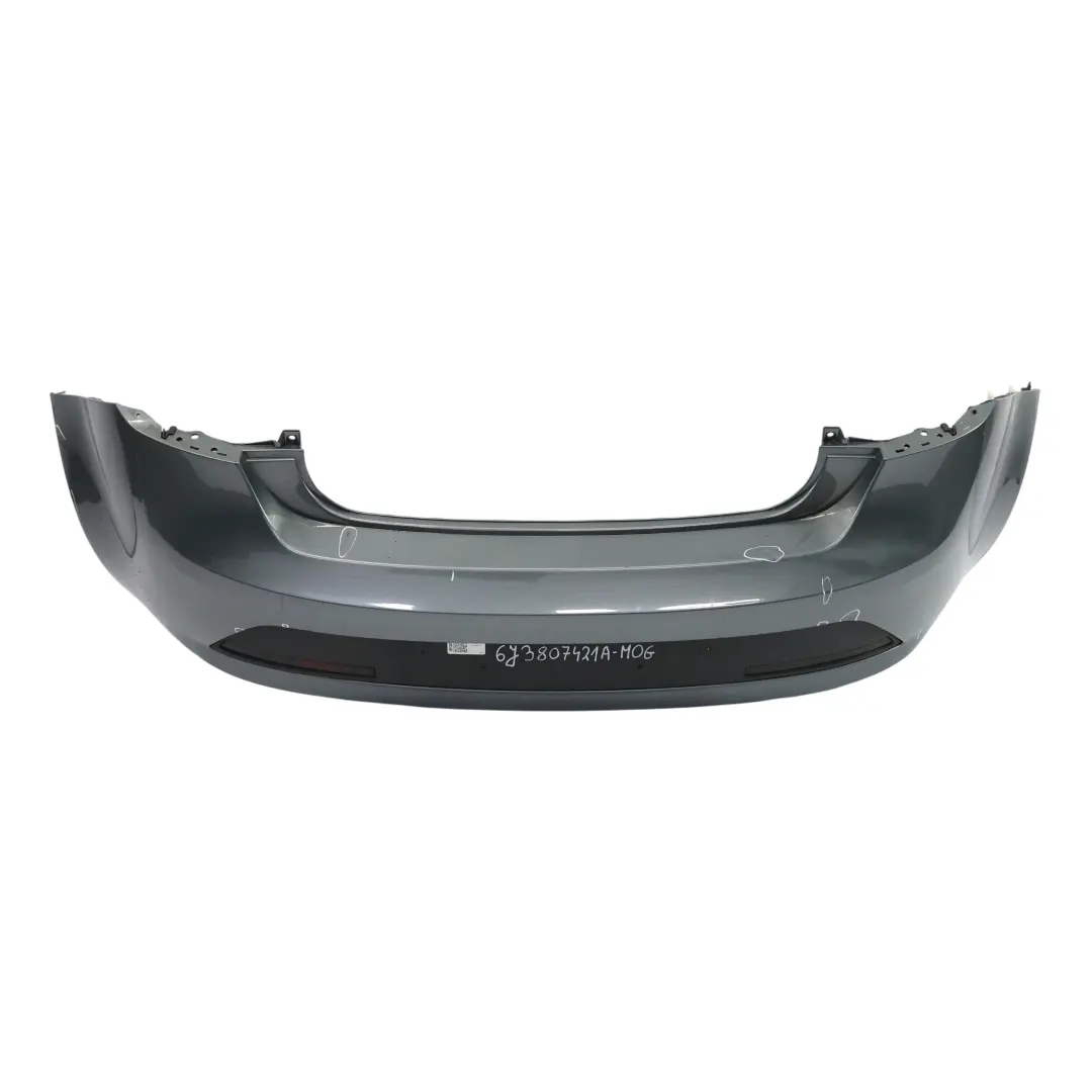 Seat Ibiza 6J FR Zderzak Tylny Monsoon Grey Szary Metalik - X7R - SKU 6J3807421A-MOG - Numer Części 6J3807421A