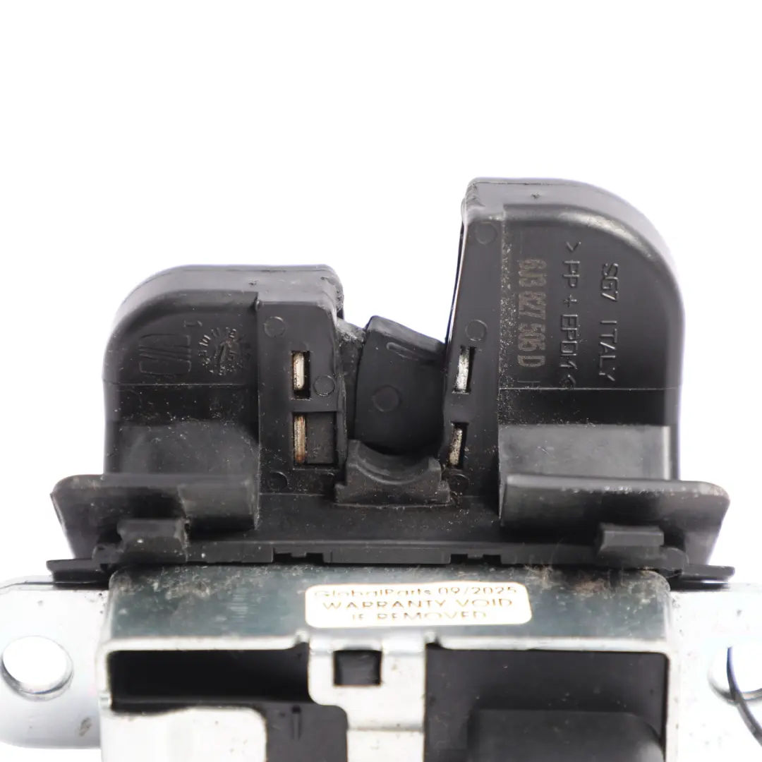 6J VW Polo 5 6R Skoda Fabia 5J Trunk Lock Boot Lid Latch to Seat Ibiza with Part number 6J3827505D Seat Ibiza 6J VW Polo 5 6R Skoda Fabia 5J Trunk Lock Boot Lid Latch - SKU 6J3827505D - Part number 6J3827505D
