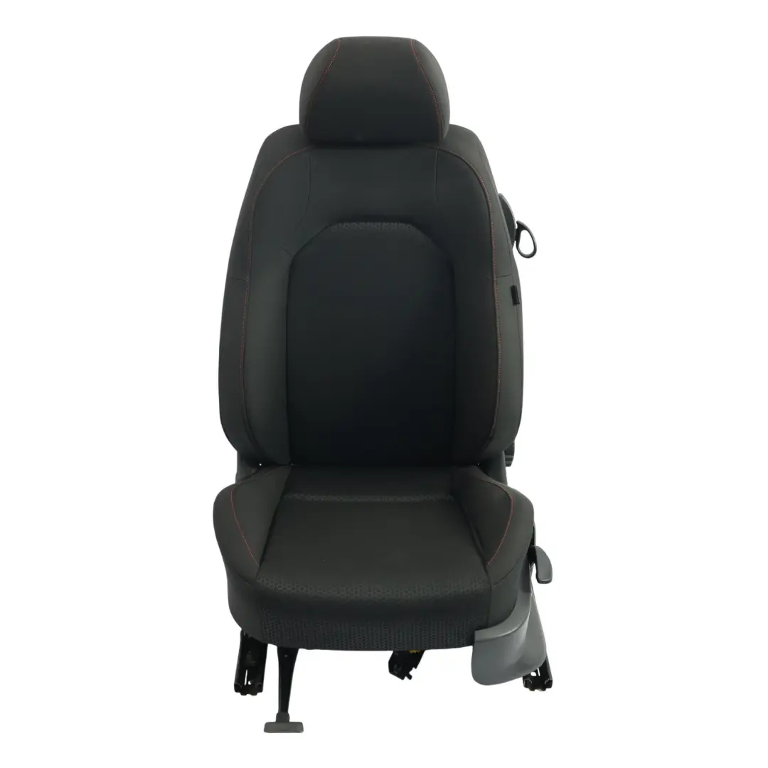 Seat Ibiza FR IV 3 Door Front Seat Left N/S Cloth Titanium Black Flash Red - SKU 6P0881805AR - Part number 6P0881805AR