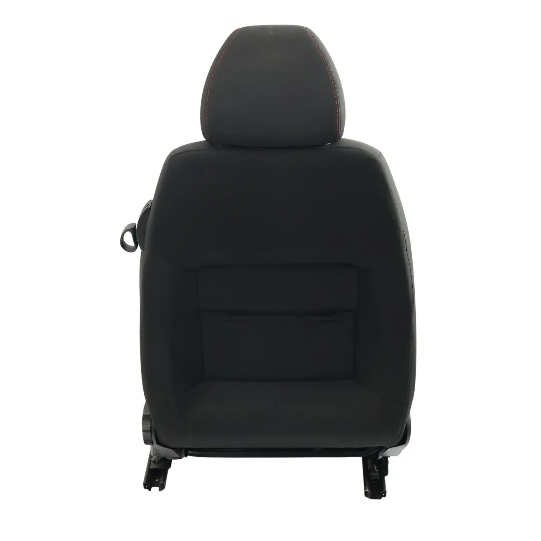 Seat Ibiza FR IV 3 Door Front Seat Left N/S Cloth Titanium Black Flash Red - SKU 6P0881805AR - Part number 6P0881805AR