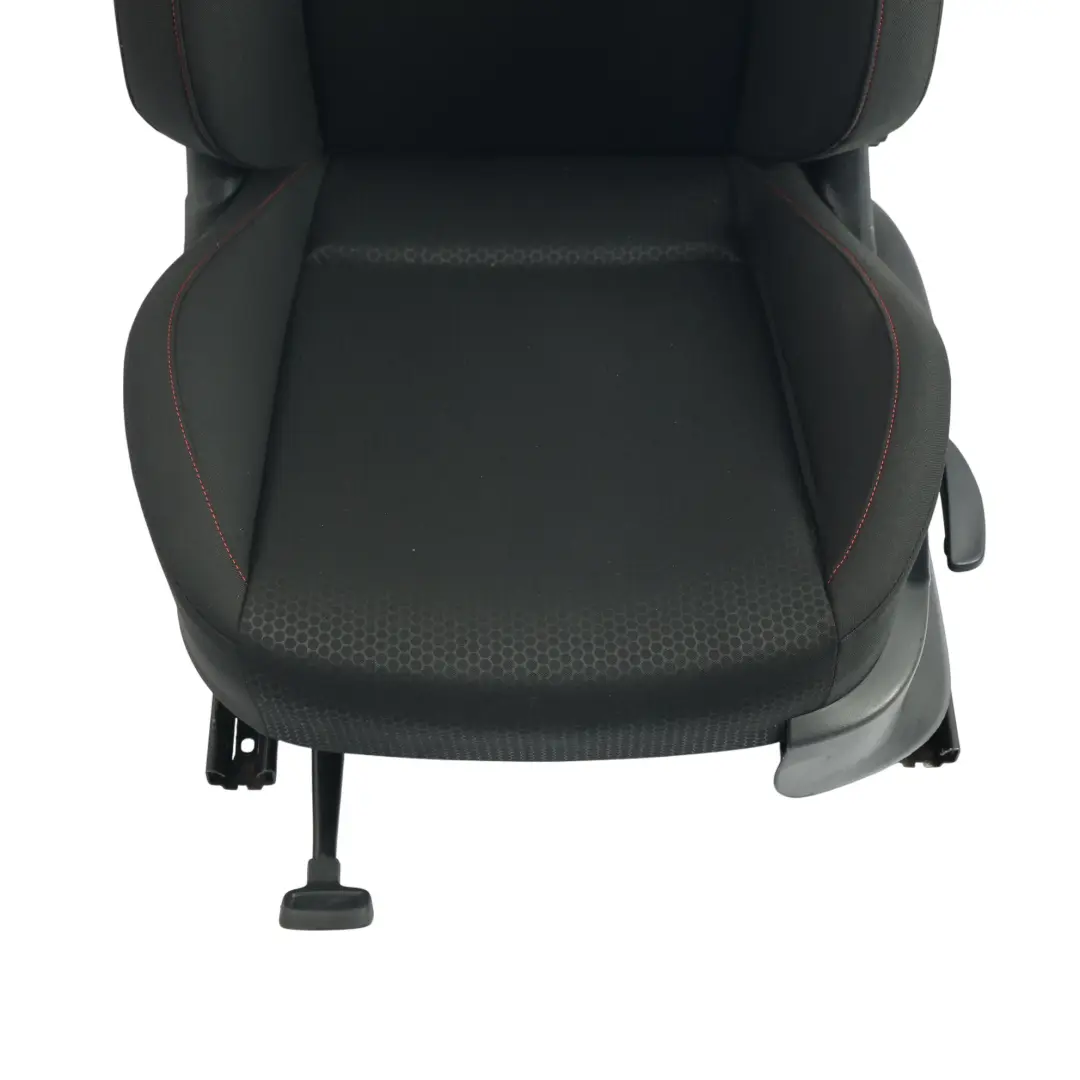 Puertas Asiento Delantero Izquierdo Negro Titanio Flash Rojo para Seat Ibiza FR IV 3 con número de pieza 6P0881805AR Seat Ibiza FR IV 3 Puertas Asiento Delantero Izquierdo Negro Titanio Flash Rojo - SKU 6P0881805AR - Número de pieza 6P0881805AR