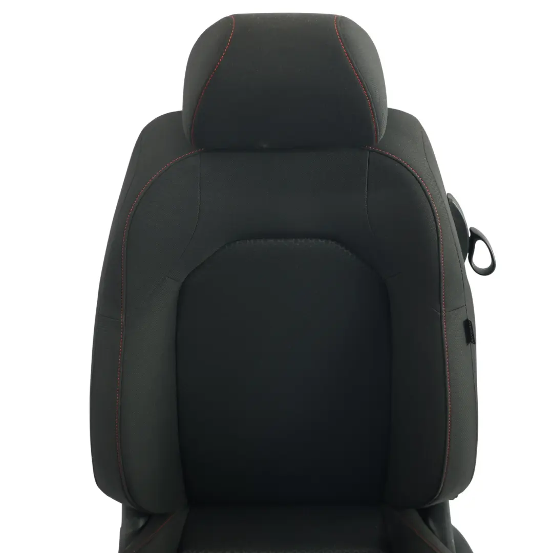 Seat Ibiza FR IV 3 Door Front Seat Left N/S Cloth Titanium Black Flash Red - SKU 6P0881805AR - Part number 6P0881805AR